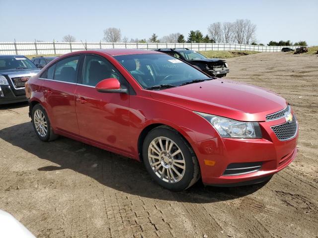 1G1PK5S91B7291371 - 2011 CHEVROLET CRUZE ECO RED photo 4