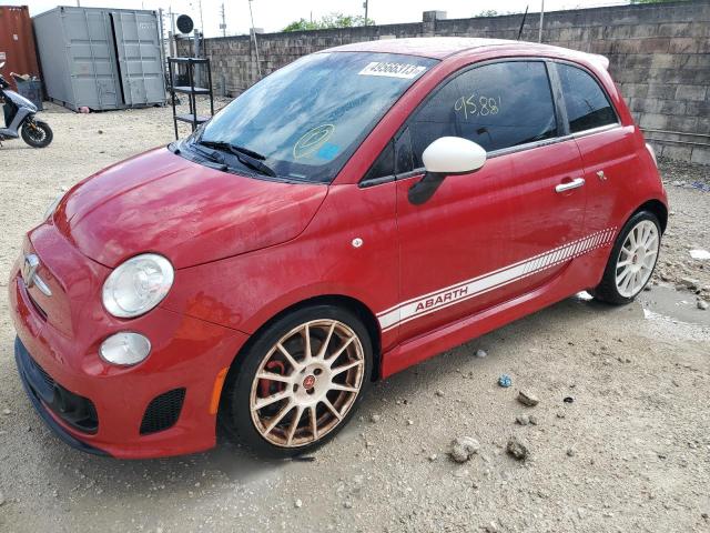 3C3CFFFH2CT340225 - 2012 FIAT 500 ABARTH RED photo 1