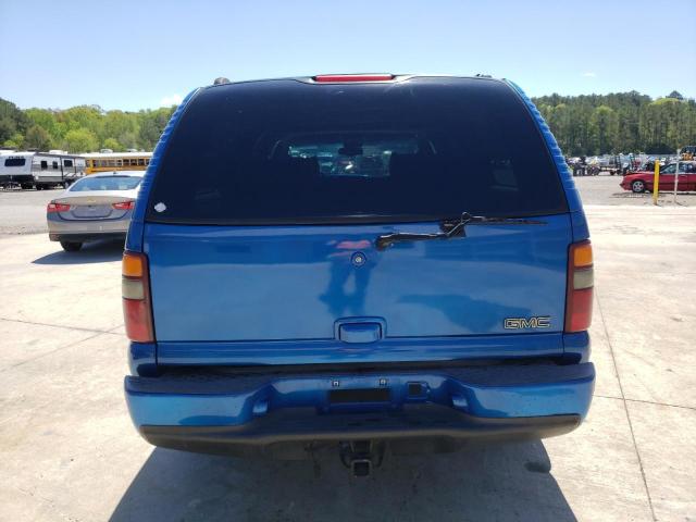 1GKFK66U51J280046 - 2001 GMC DENALI XL K1500 BLUE photo 6