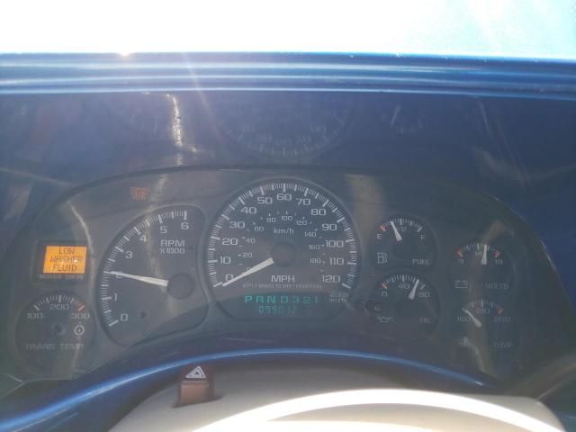 1GKFK66U51J280046 - 2001 GMC DENALI XL K1500 BLUE photo 9