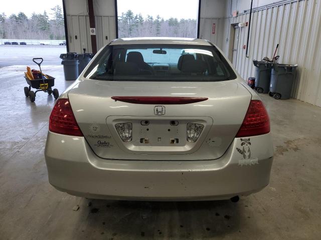 1HGCM56426A078146 - 2006 HONDA ACCORD LX GRAY photo 6