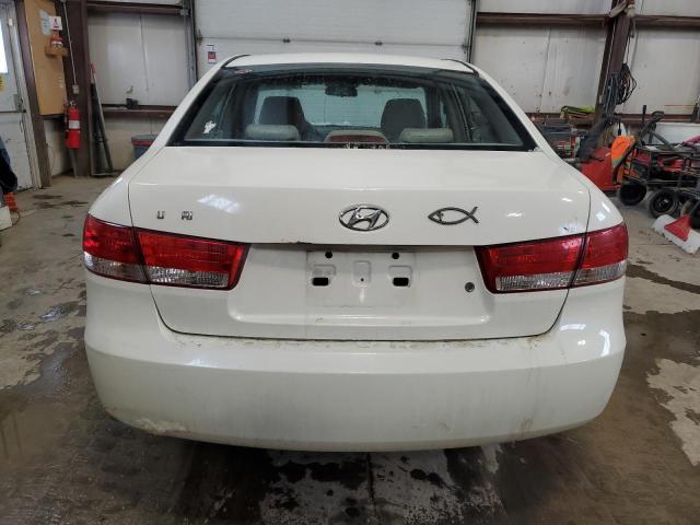 KMHET46C86A152368 - 2006 HYUNDAI SONATA GL WHITE photo 6