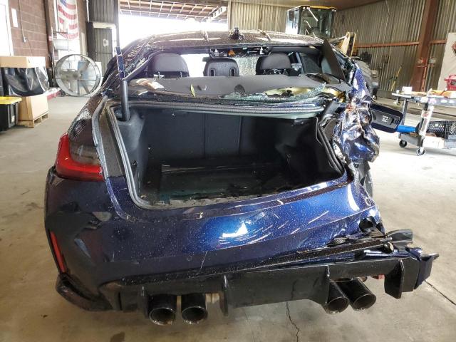 WBS43AY01NFN09837 - 2022 BMW M3 COMPETITION ლურჯი ფოტო 6