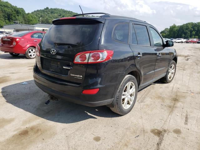 5XYZKDAG9BG050039 - 2011 HYUNDAI SANTA FE LIMITED BLACK photo 4