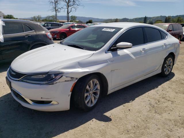 1C3CCCCB3FN583991 - 2015 CHRYSLER 200 C WHITE photo 1