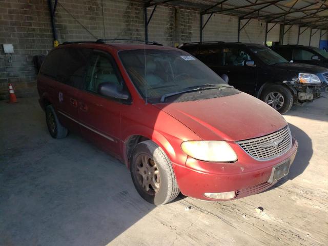 2C4GP54L92R778141 - 2002 CHRYSLER TOWN & COU LXI RED photo 4