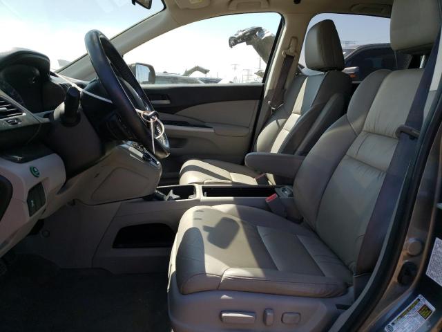 2HKRM4H73CH627299 - 2012 HONDA CR-V EXL GRAY photo 7