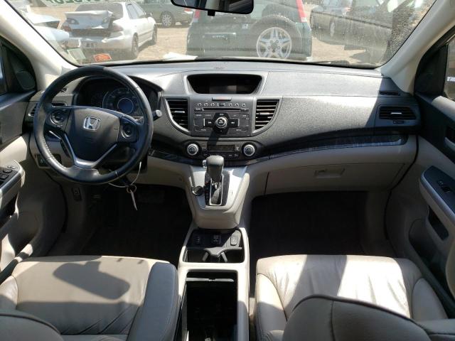 2HKRM4H73CH627299 - 2012 HONDA CR-V EXL GRAY photo 8