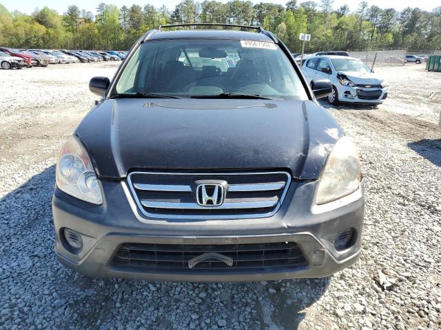 SHSRD68595U303231 - 2005 HONDA CR-V LX BLACK photo 5