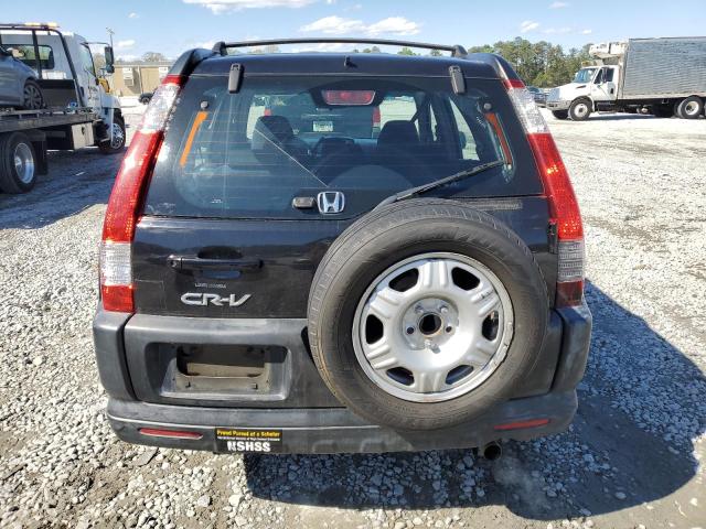 SHSRD68595U303231 - 2005 HONDA CR-V LX BLACK photo 6