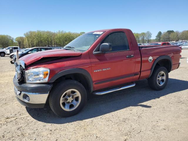 1D7HU16P37J514792 - 2007 DODGE RAM 1500 ST RED photo 1