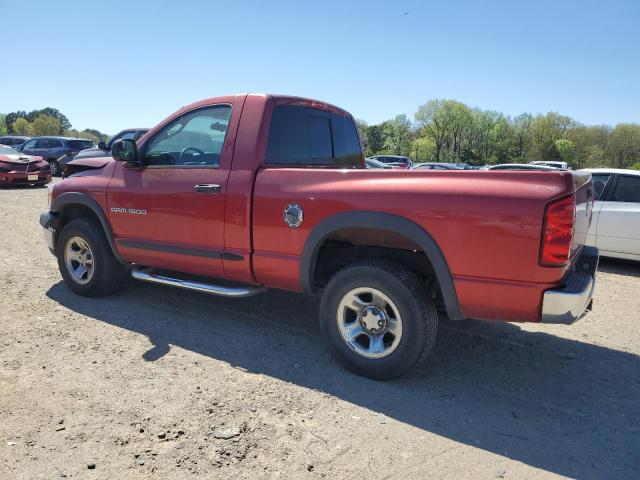 1D7HU16P37J514792 - 2007 DODGE RAM 1500 ST RED photo 2