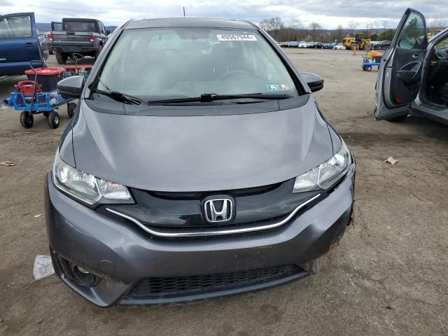 JHMGK5H76GX039618 - 2016 HONDA FIT EX GRAY photo 5