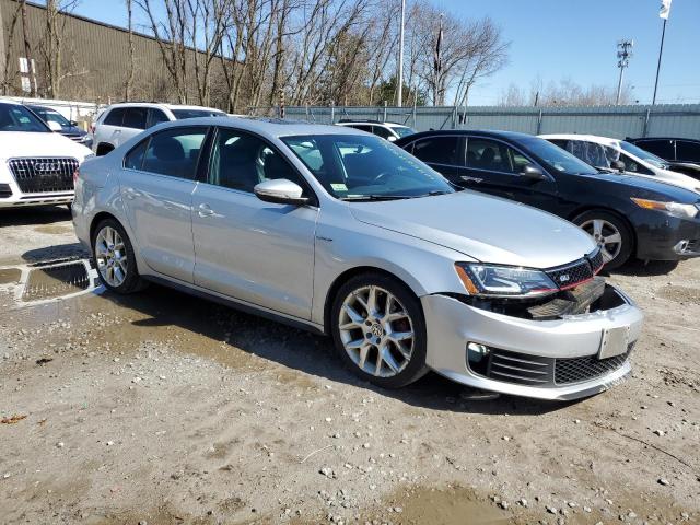 3VW4T7AJ8EM261192 - 2014 VOLKSWAGEN JETTA GLI SILVER photo 4