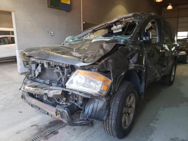 5N1AA0NC1CN614479 - 2012 NISSAN ARMADA SV GRAY photo 1