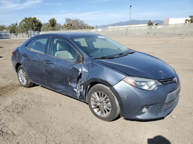 5YFBURHE8EP026781 - 2014 TOYOTA COROLLA L GRAY photo 4