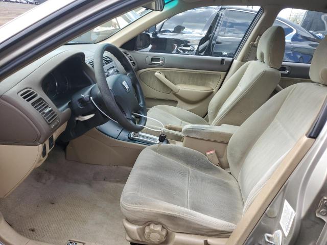 2HGES16524H547217 - 2004 HONDA CIVIC LX TAN photo 7