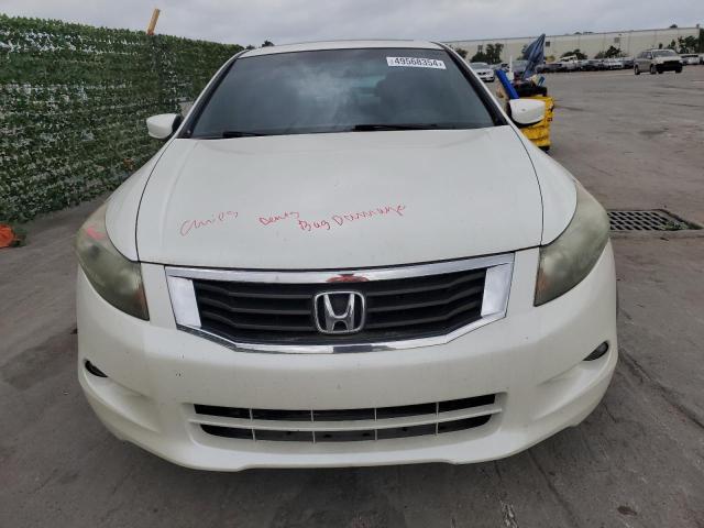 1HGCP36808A047964 - 2008 HONDA ACCORD EXL WHITE photo 5