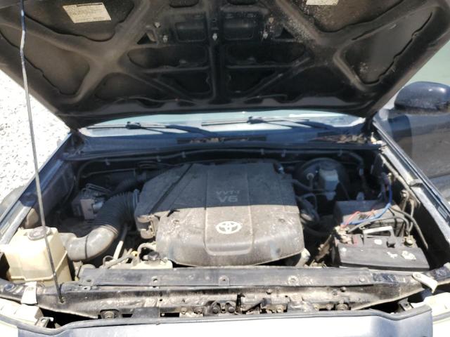 5TEUU42N55Z056576 - 2005 TOYOTA TACOMA ACCESS CAB შავი ფოტო 11