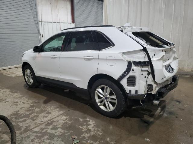 2FMTK4J91FBB75646 - 2015 FORD EDGE SEL WHITE photo 2