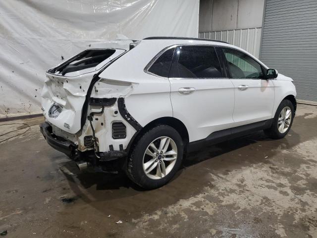 2FMTK4J91FBB75646 - 2015 FORD EDGE SEL WHITE photo 3