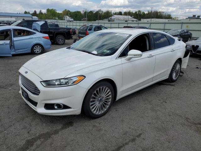 3FA6P0K92FR117305 - 2015 FORD FUSION TITANIUM WHITE photo 1