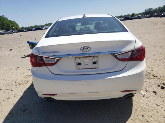 5NPEC4AC9BH257435 - 2011 HYUNDAI SONATA SE WHITE photo 6