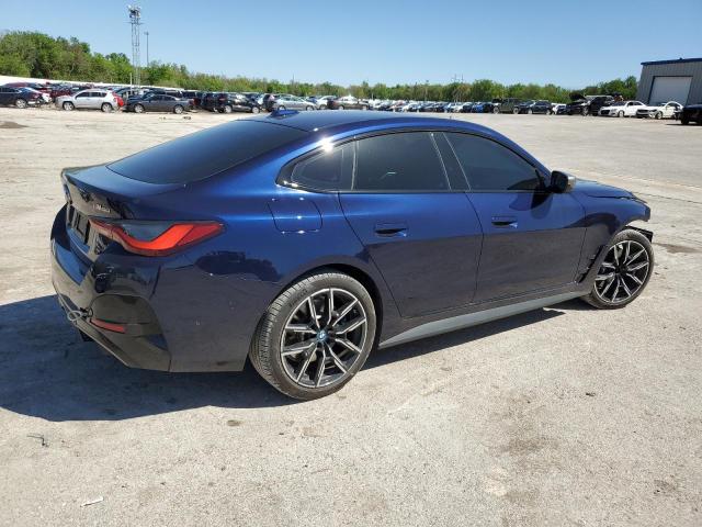 WBY33AW07PFR15161 - 2023 BMW I4 M50 BLUE photo 3