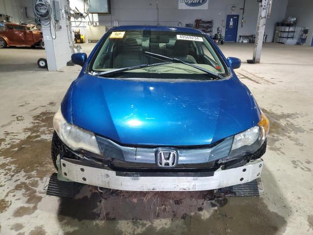 2HGFG3B45EH000538 - 2014 HONDA CIVIC LX BLUE photo 5