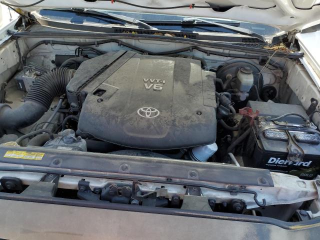 5TEUU42N77Z381281 - 2007 TOYOTA TACOMA ACCESS CAB თეთრი ფოტო 11