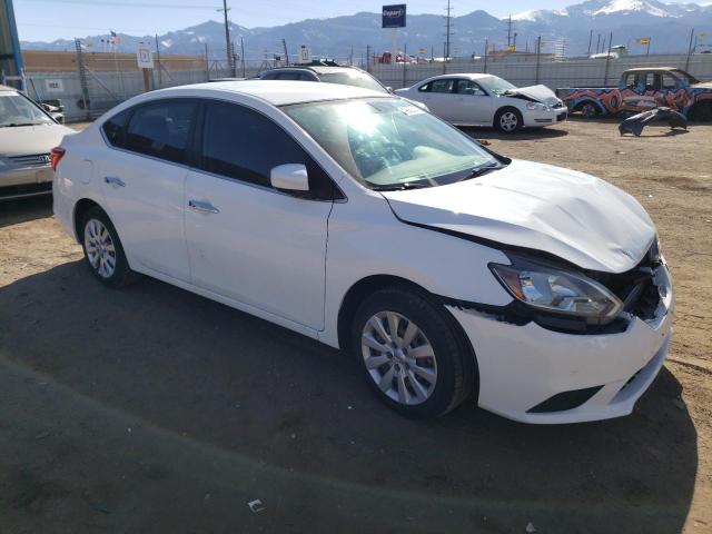 3N1AB7AP2JY296328 - 2018 NISSAN SENTRA S WHITE photo 4