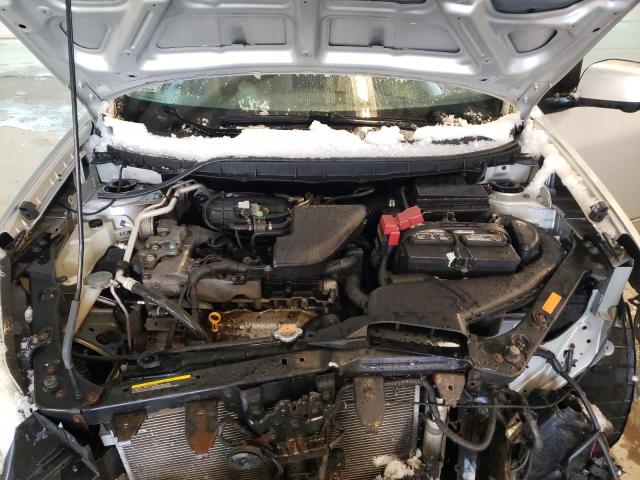 JN8AS5MV7DW108639 - 2013 NISSAN ROGUE S SILVER photo 12