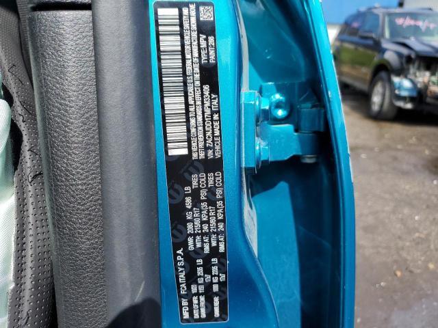 ZACNJDD17MPM33406 - 2021 JEEP RENEGADE LIMITED TURQUOISE photo 14