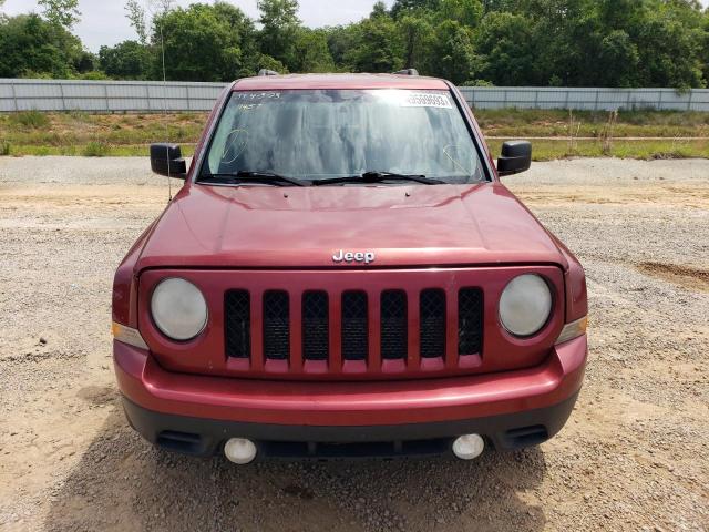 1C4NJPFB0DD158616 - 2013 JEEP PATRIOT LATITUDE RED photo 5