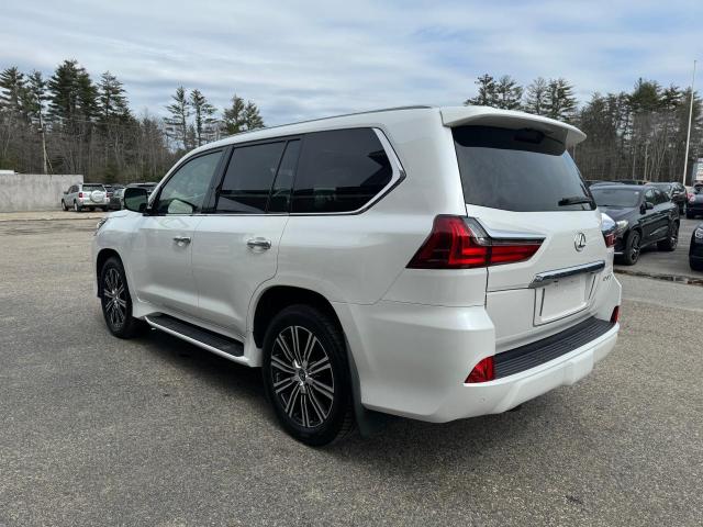 JTJHY7AX1K4306990 - 2019 LEXUS LX 570 WHITE photo 3