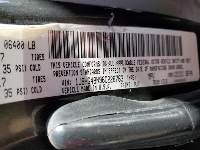 1J8HG48N96C228763 - 2006 JEEP COMMANDER 灰色 照片 13