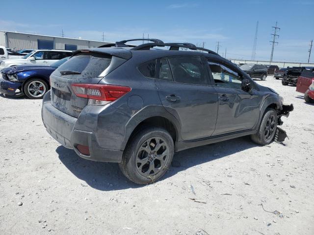 JF2GTHRCXMH393015 - 2021 SUBARU CROSSTREK SPORT GRAY photo 3