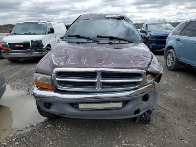 1D7HG48N74S719543 - 2004 DODGE DAKOTA QUAD SLT BURGUNDY photo 5