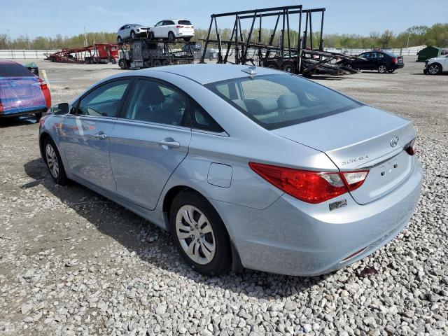 5NPEB4AC3CH499531 - 2012 HYUNDAI SONATA GLS SILVER photo 2