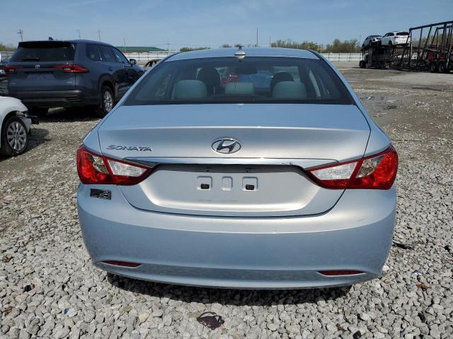 5NPEB4AC3CH499531 - 2012 HYUNDAI SONATA GLS SILVER photo 6