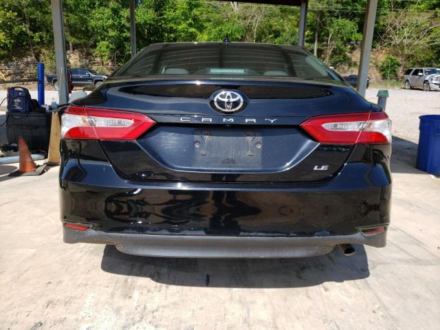 4T1B11HK0KU836691 - 2019 TOYOTA CAMRY L BLACK photo 6