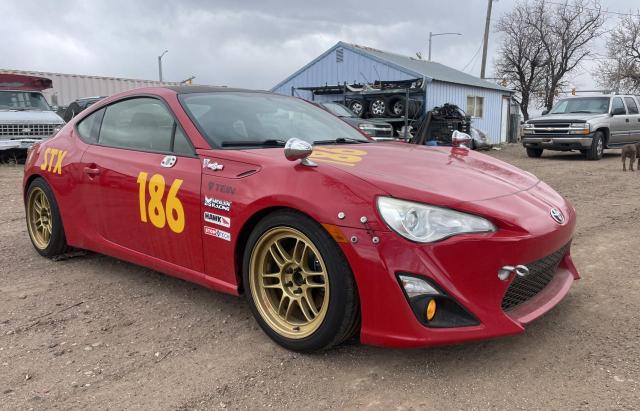 JF1ZNAA14D1700907 - 2013 TOYOTA SCION FR-S RED photo 1