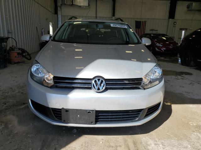 3VWPL7AJ6EM627597 - 2014 VOLKSWAGEN JETTA TDI SILVER photo 5