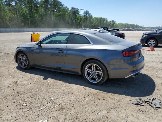 WAUR4AF55JA058781 - 2018 AUDI S5 PRESTIGE 灰色 照片 2