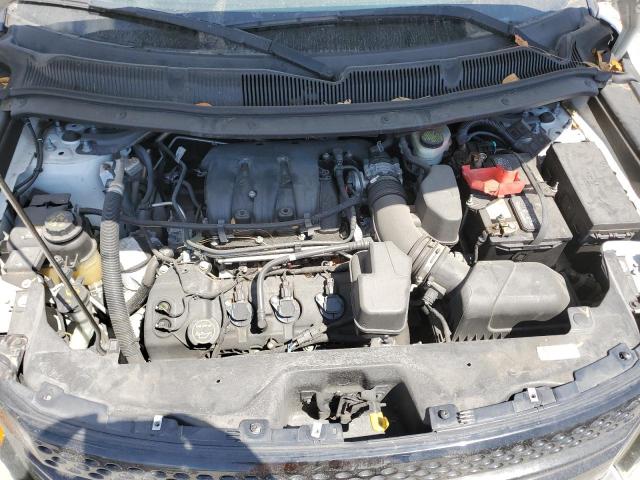 1FM5K8AR4EGB75132 - 2014 FORD EXPLORER POLICE INTERCEPTOR თეთრი ფოტო 12