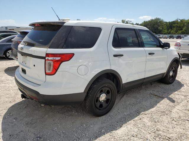 1FM5K8AR4EGB75132 - 2014 FORD EXPLORER POLICE INTERCEPTOR თეთრი ფოტო 3