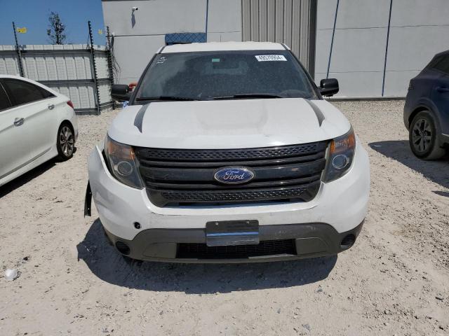 1FM5K8AR4EGB75132 - 2014 FORD EXPLORER POLICE INTERCEPTOR WHITE photo 5