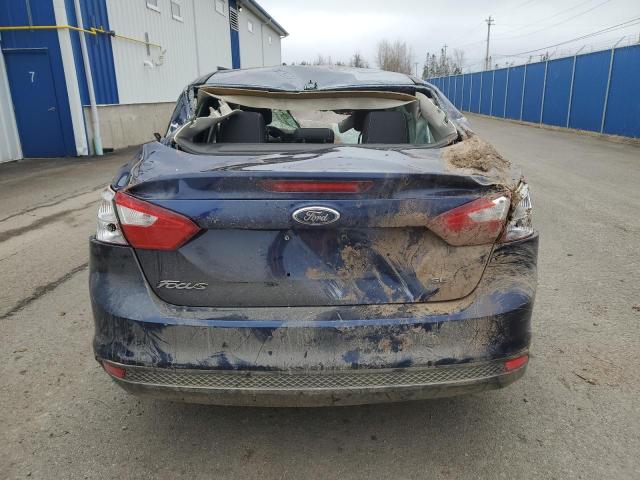 1FAHP3F25CL136934 - 2012 FORD FOCUS SE BLUE photo 6