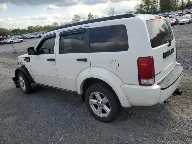 1D8GU28K98W112701 - 2008 DODGE NITRO SXT WHITE photo 2