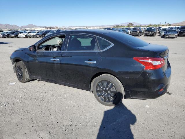 3N1AB7AP7HY373284 - 2017 NISSAN SENTRA S BLACK photo 2